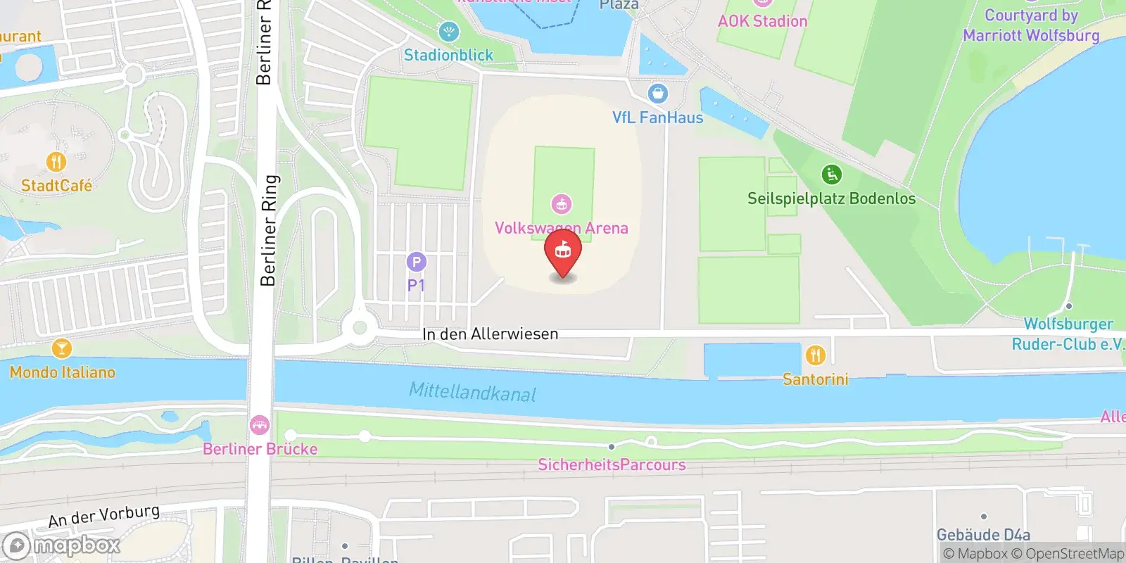 Carte : Wolfsburg