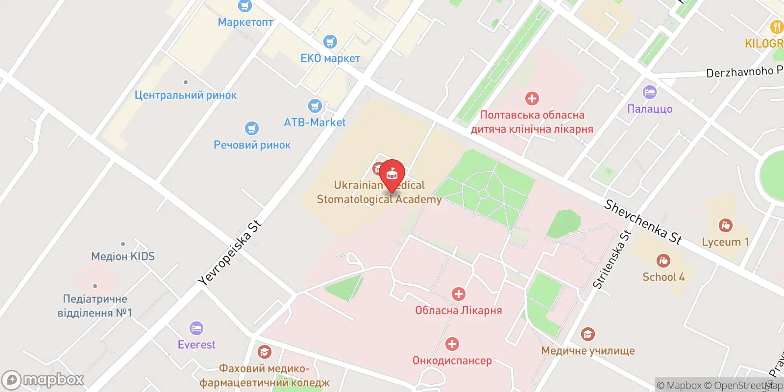 Carte : Poltava