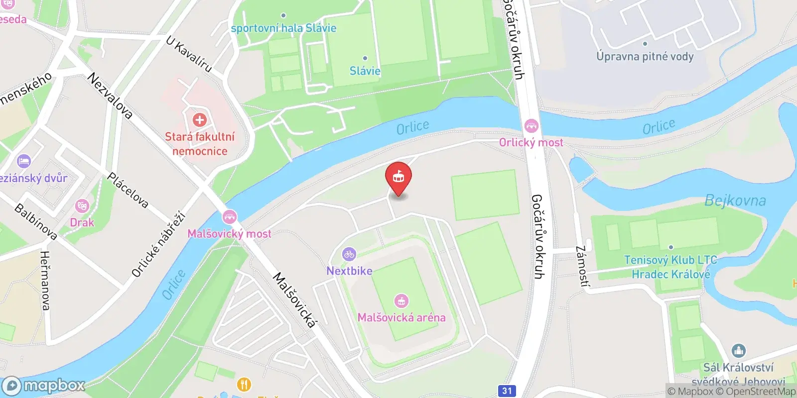 Mappa: Hradec Králové