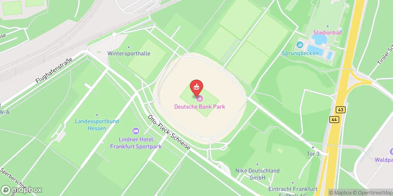 Mappa: Frankfurt-Süd