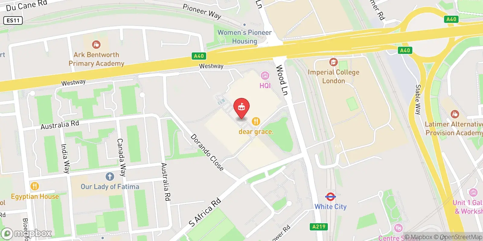 Carte : Hammersmith